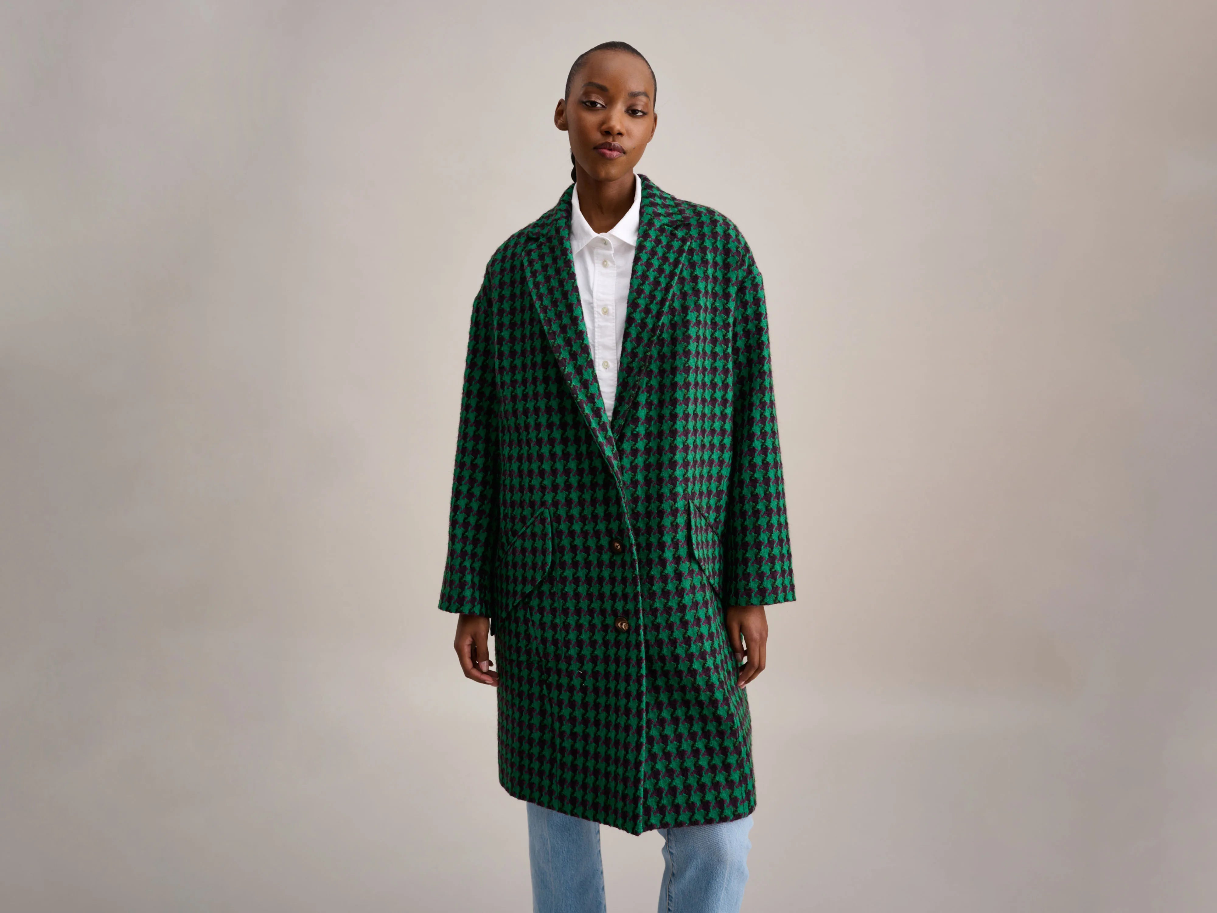 Celebrity Must-have Fashion Elements Claire  Coat (232 / W / COMBO E)