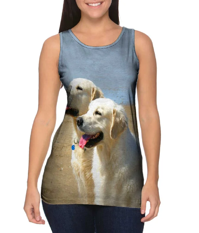 Perfect Tailoring Diamond Series Golden Labs At Beach