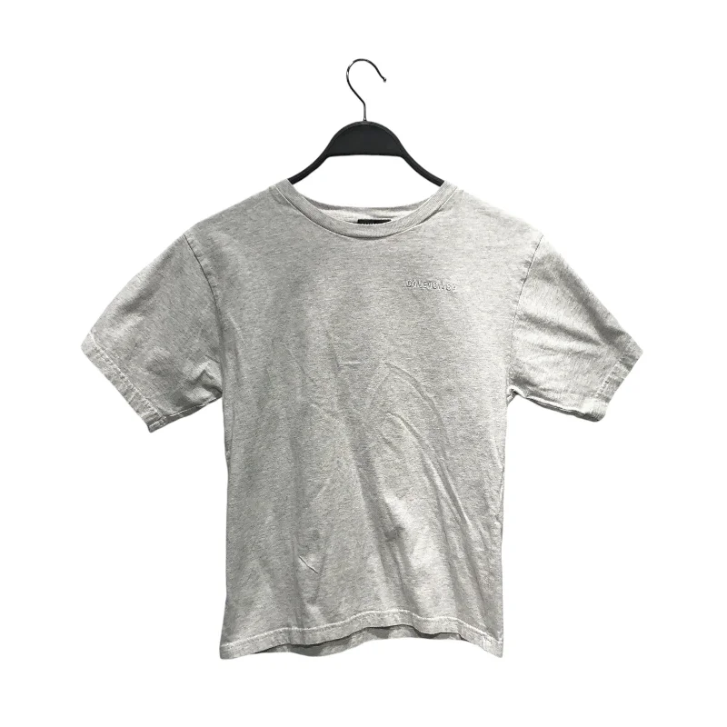 Fashion Design Modern Tailoring BALENCIAGA/T-Shirt/8/Cotton/GRY/