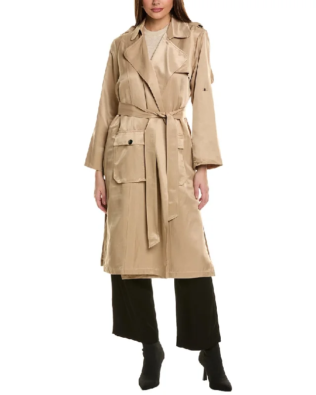 Fashion Design Adrienne Landau Trench Coat