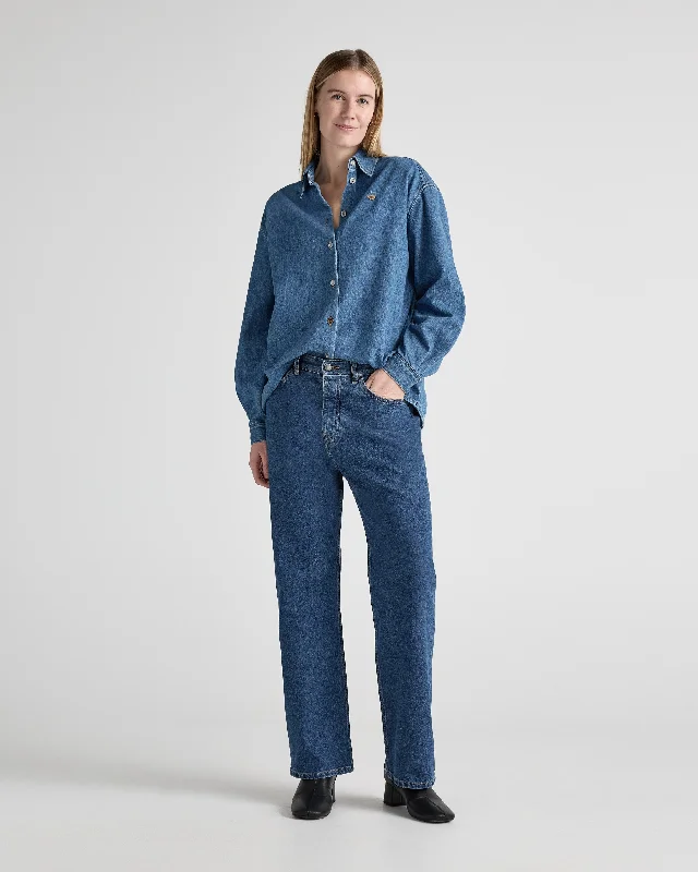 Lazy Home Street Cool Reese Denim Shirt - Medium Stone