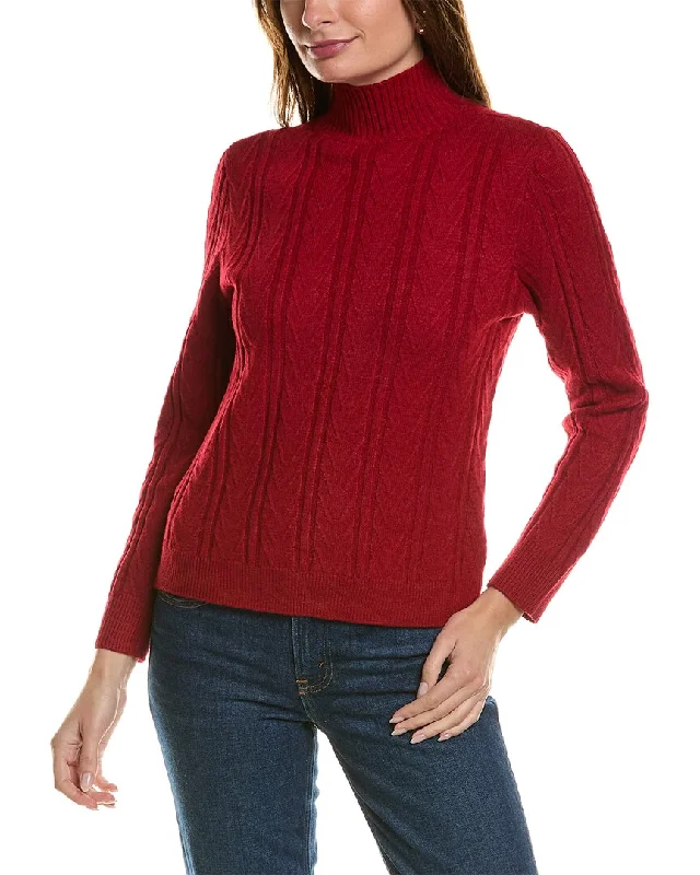 Sports Vitality Style Anne Klein Chevron Stitch Sweater