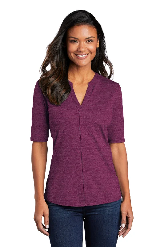 Warm Atmosphere Spiritual Vitality Port Authority Womens Moisture Wicking Short Sleeve Polo Shirt - Violet Purple/Black Warm Atmosphere Spiritual Vitality Port Authority Womens Moisture Wicking Short Sleeve Polo Shirt - Violet Purple/Black