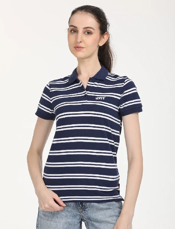 High-quality Styles Romantic Data Women's Graphic Print Oversized Polo T-Shirt