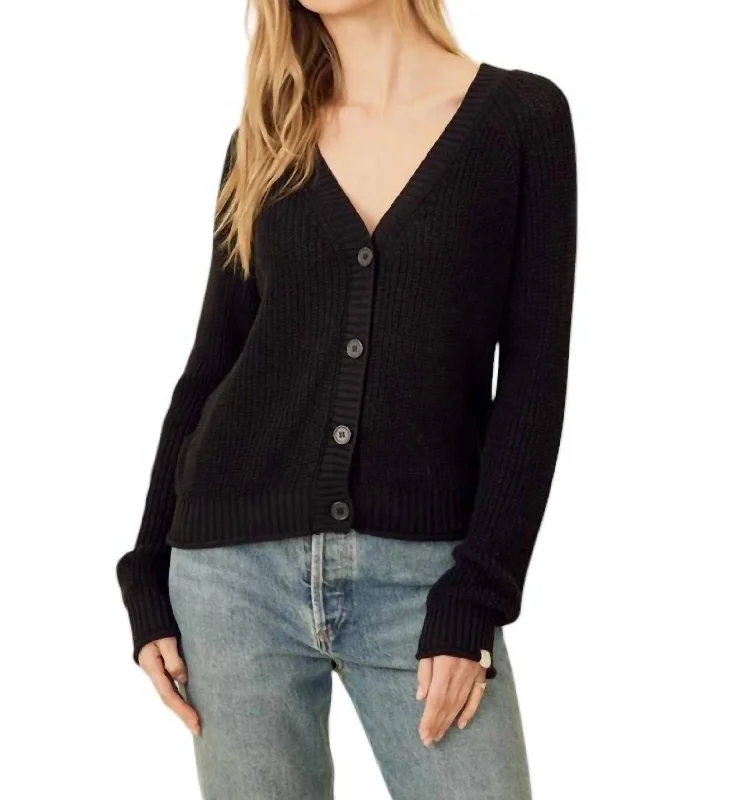 Exquisite workmanship Raleigh Cardigan In Black