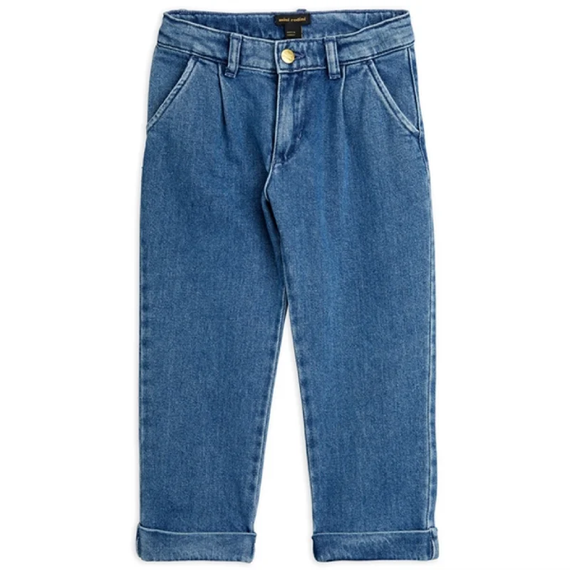 Fashionable And Fashionable Luxury Temperament Mini Rodini Denim Chinos Blue