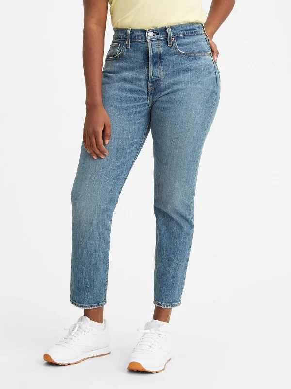 Casual And Versatile Wedgie Icon High Rise Tapered Straight Fit Jeans