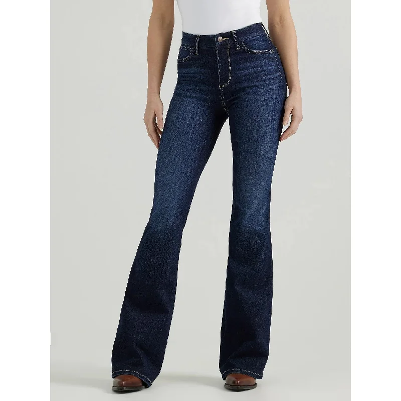 Classic Style WOMEN'S WRANGLER BESPOKE HIGH RISE FLARE JEAN Madilyn #112359280