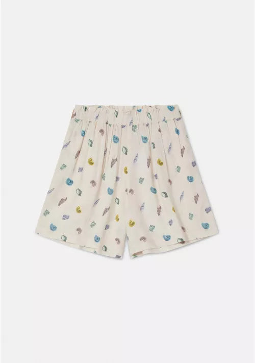Youthful Vitality French Style Compania Fantastica Shell Print Shorts