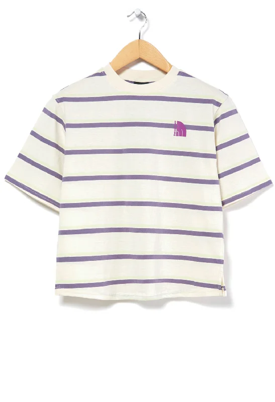 Fashion Design Modern Tailoring The North Face Women's TNF Easy T-Shirt - Gardenia White Stripe Fashion Design Modern Tailoring The North Face Women's TNF Easy T-Shirt - Gardenia White Stripe