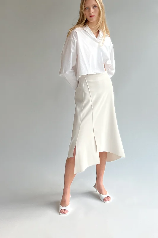 Dynamic Fashion ASYMMETRICAL HEM SKIRT