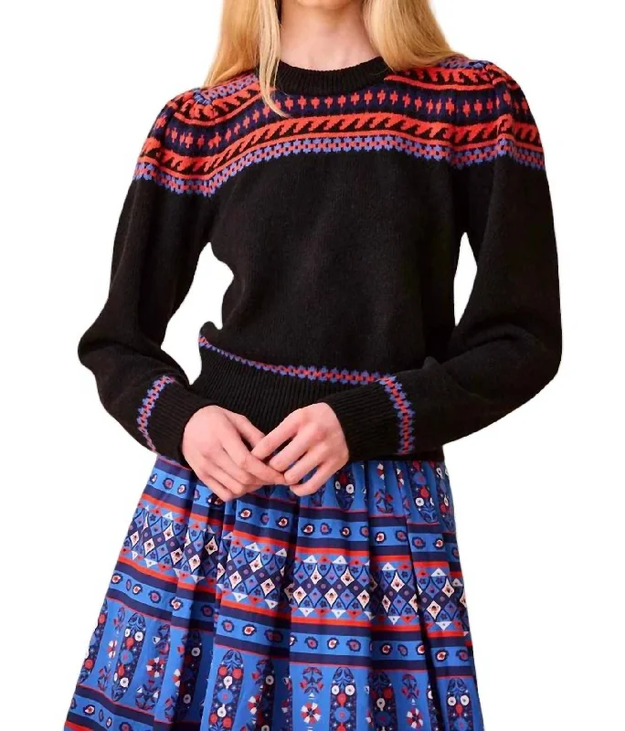 Sports Cool Jackie Sweater In Highgrove Fairisle