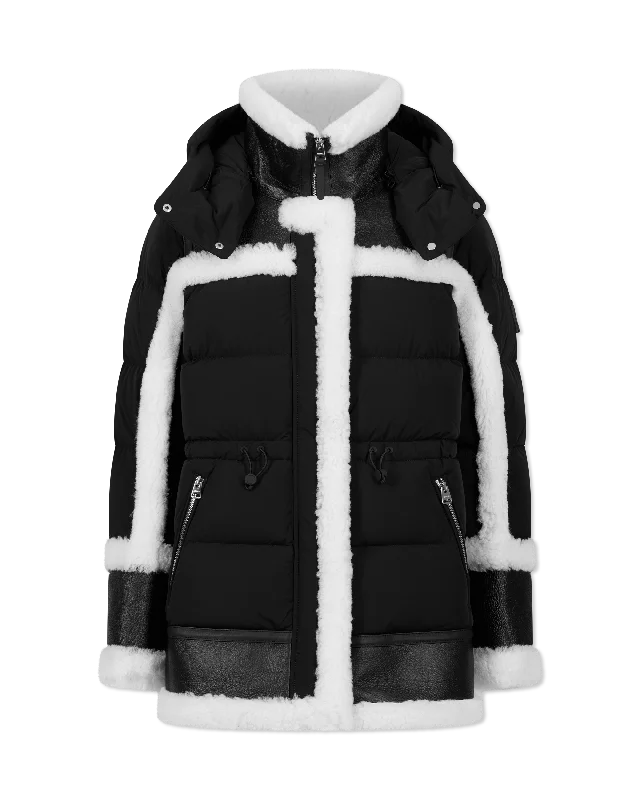 Fashionable In The Times Warm Atmosphere Lilibeth Mixed Media Jacket
