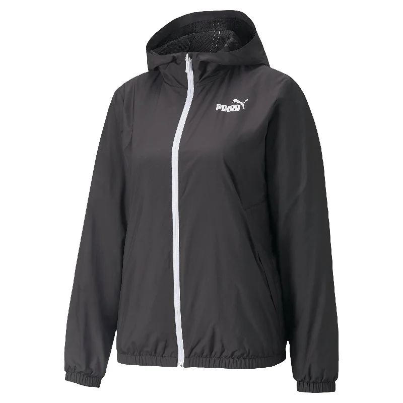 Hooded design Women's Puma Essentials Windbreaker Jacket