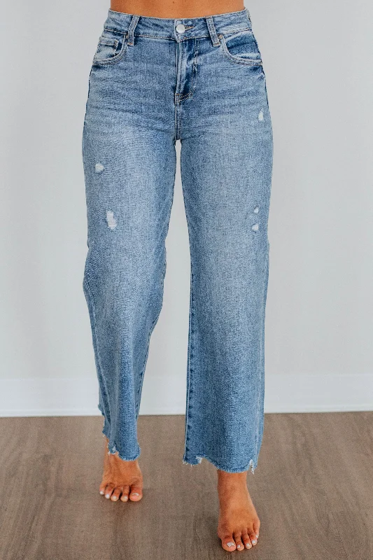 Classic Style French Retro Jovie Risen Jeans