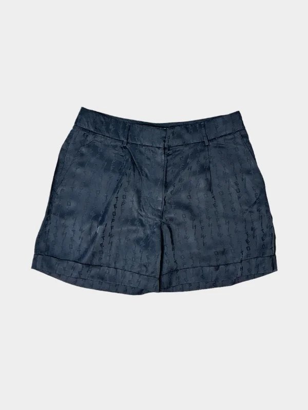 British Style Warm And Comfortable Letters Chain Shorts