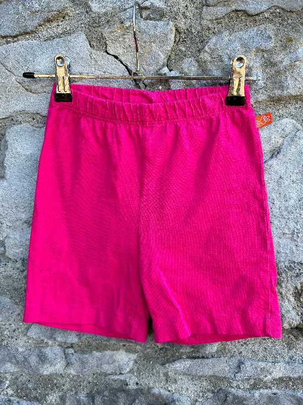 Breathable Design Girl Style Pink shorts  4y (104cm)