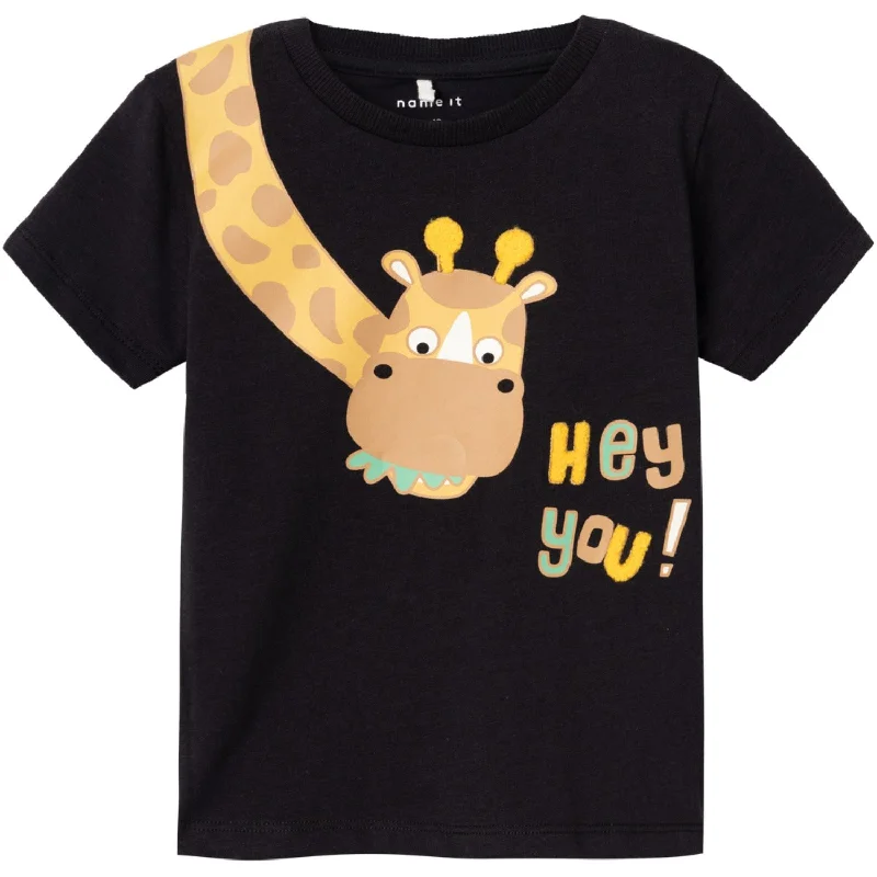 Warm Atmosphere Body Design Name It Black Hellan T-Shirt