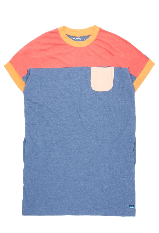 Personalized Clothing British Fashion KAVU Women's Cut Back T-Shirt Dress - Fruit Mix Personalized Clothing British Fashion KAVU Women's Cut Back T-Shirt Dress - Fruit Mix