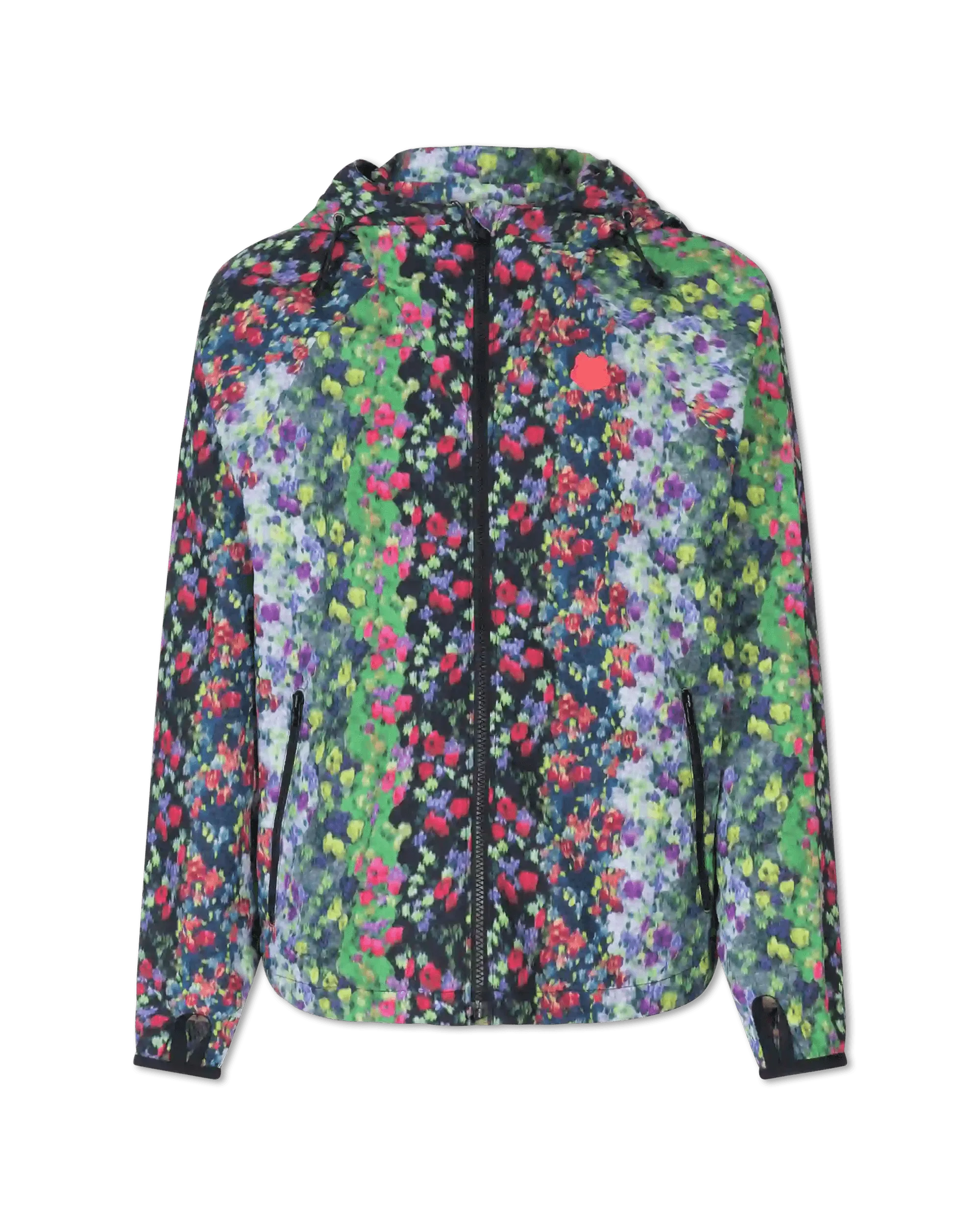 Fashionable And Fashionable Sports Fashion Floral Printed Windbreaker