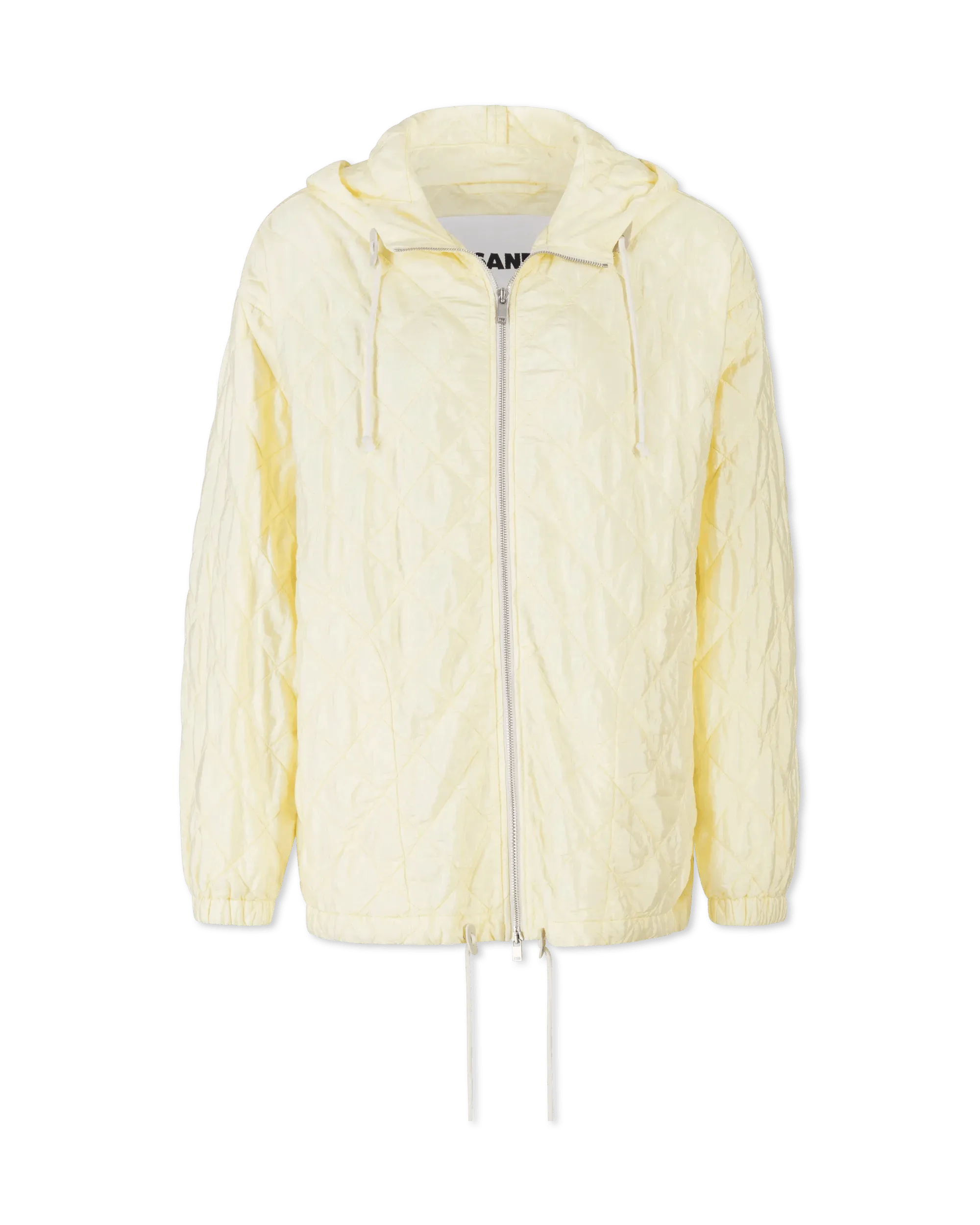 Personalized Wear French Retro Quilted Silk And Nylon Jacket