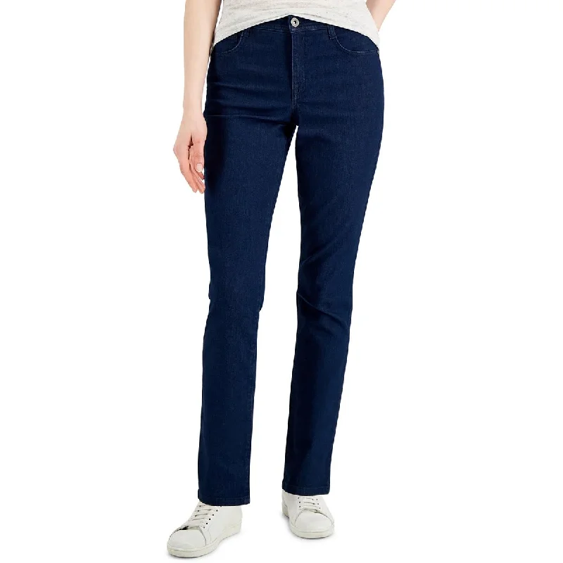 Fashion Design French Style Style & Co. Womens Petites Denim Slim Jeans