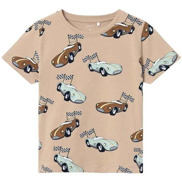 Avant-garde Design Exquisite Embroidery Name it Savannah Tan Daniel T-Shirt
