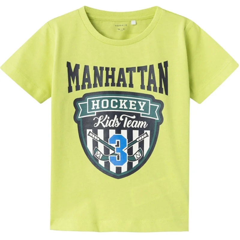 Editorial Design Classic Name it Wild Lime Berte T-Shirt