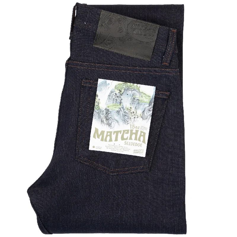 Fashionable And Versatile Luxury And Elegant Weird Guy - Matcha Selvedge