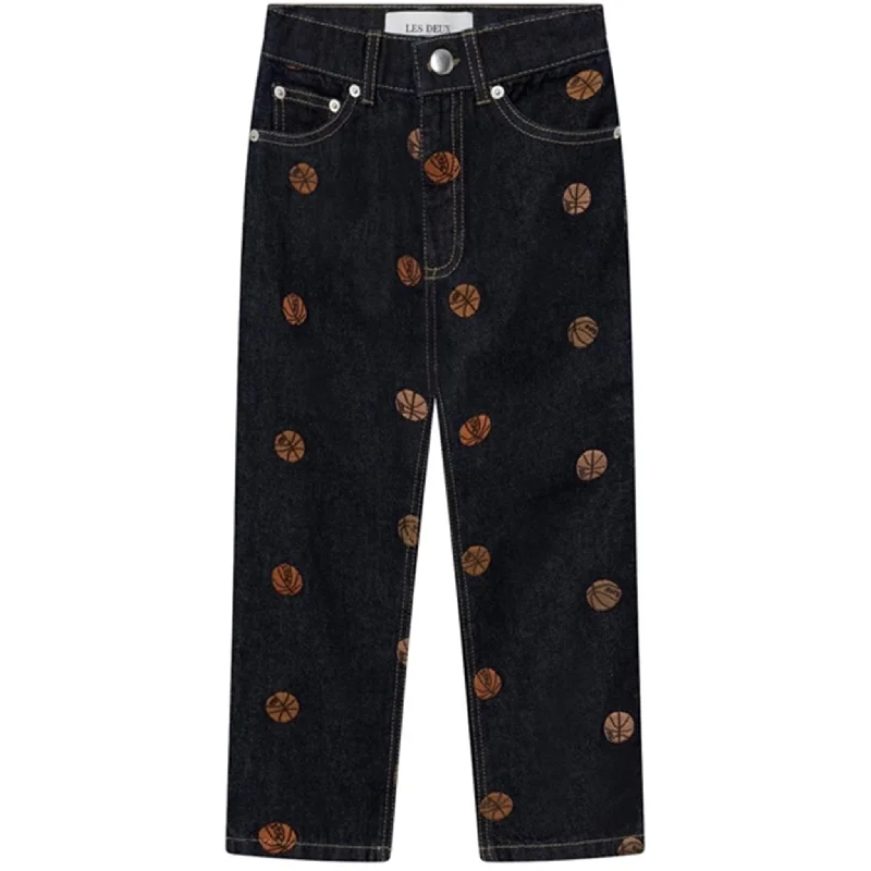 End Of The Year Romantic And Fresh Les Deux Kids Raw Denim Ryder AOE Pants