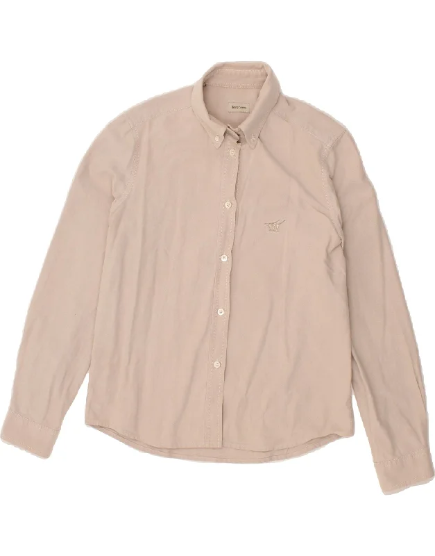 Minimal Style High-quality Fabrics HENRY COTTONS Womens Shirt IT 46 Large Beige Cotton Minimal Style High-quality Fabrics HENRY COTTONS Womens Shirt IT 46 Large Beige Cotton