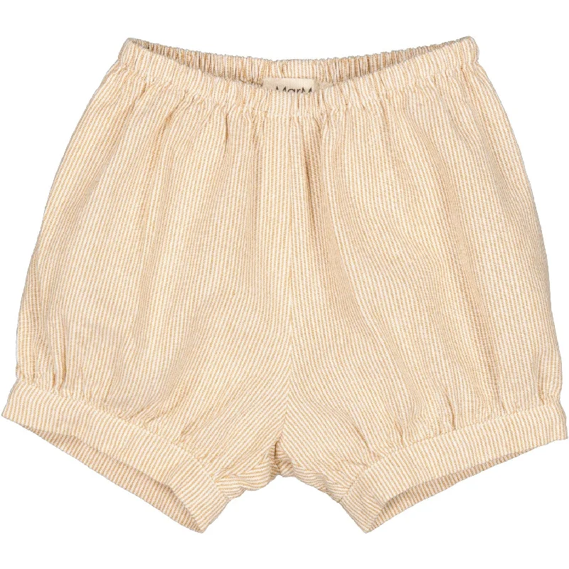 Autumn Selection Bottom And Versatile MarMar Fine Cotton Dijon Stripe Pablo Shorts