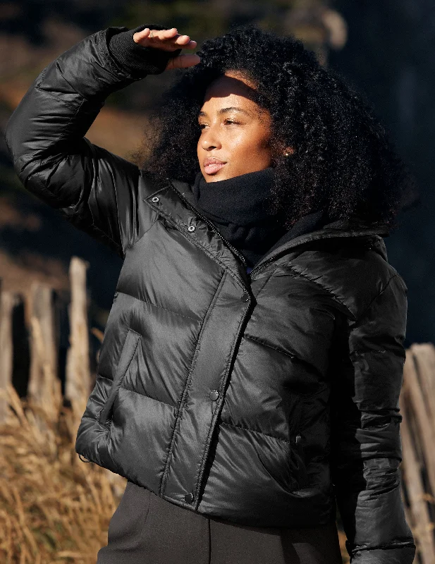 Fresh And Fashionable Boutique Recommendation Big Cozy Hooded Puffer Jacket
