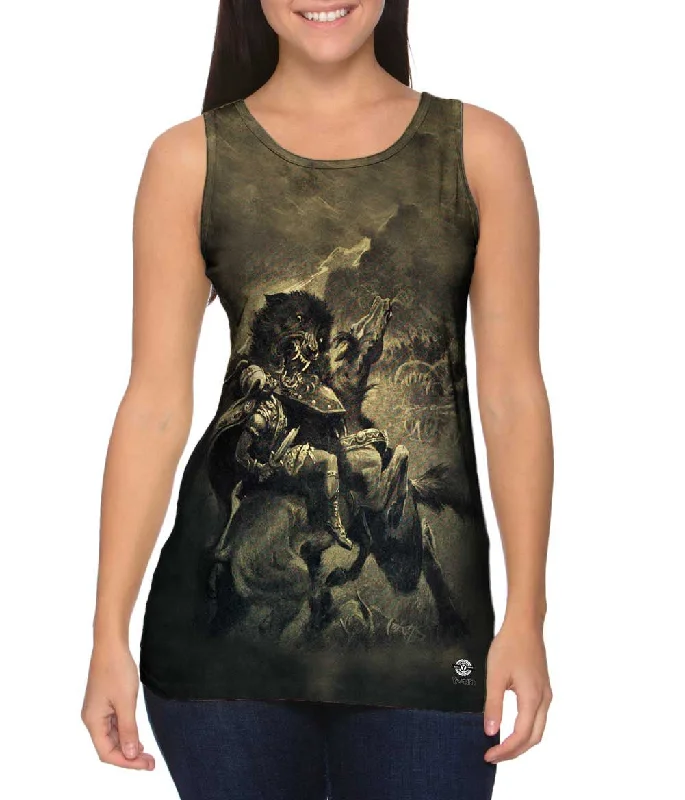 Exquisite Design Retro Fashion Dorothy Hardy - "Odin and Fenris" (1909)