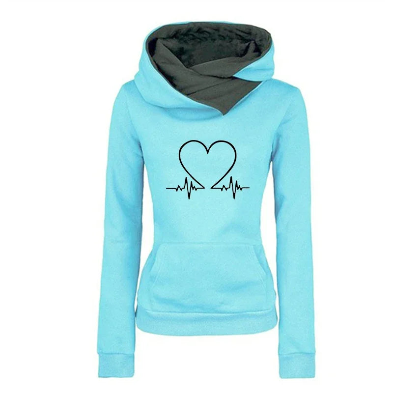 Fashionable In The Times Celebrity Style Womens Clothing 2024 New in Top High Quality Streetwear Casual Pullovers Long Sleeve Hoodies Jogging Sweatshirts Fashion Daily