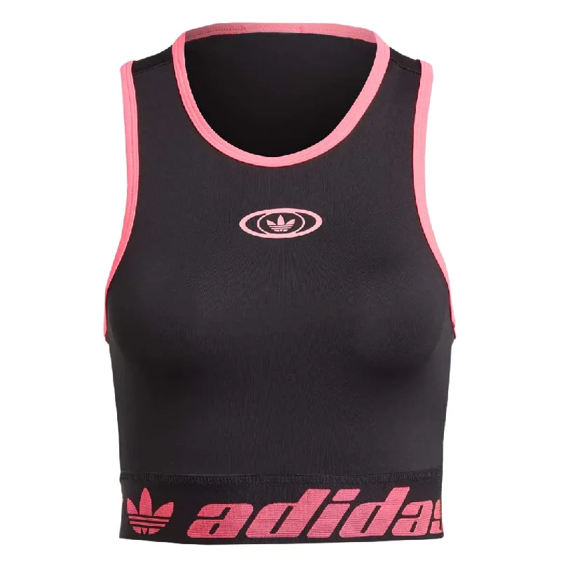 High Street Design French Style adidas - Women's Originals Multiple Logo Bra Top (IJ7767)