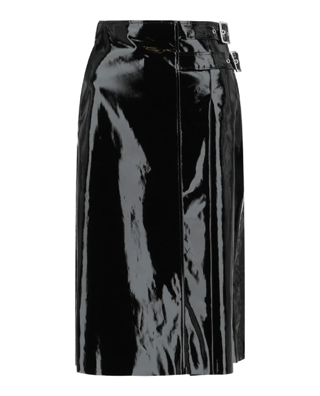 Design Perception Vinyl Effect Skirt