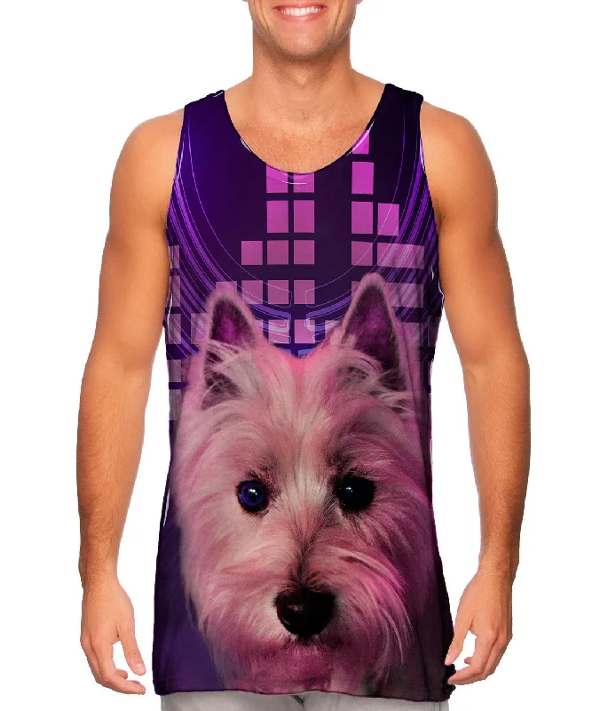 French Style French Retro DJ Yorkie Puppy