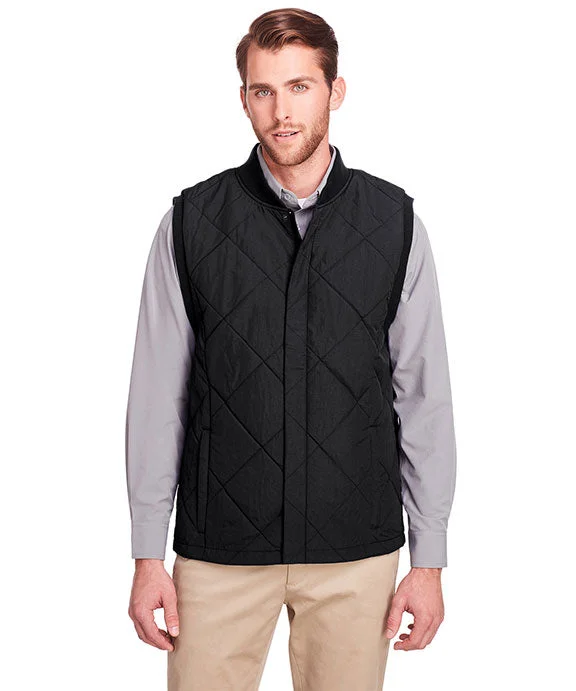 Fashionable And Versatile Unique Design UC709 - UltraClub Mens Dawson Quilted Hacking Vest