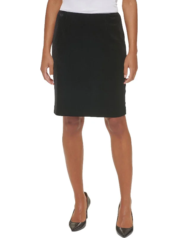 Age-reducing Style New Autumn And Winter Styles Womens Velvet Above Knee Pencil Skirt Age-reducing Style New Autumn And Winter Styles Womens Velvet Above Knee Pencil Skirt
