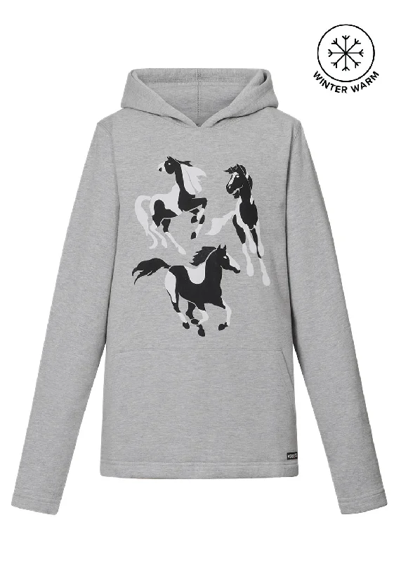 French Style Spring Fashion Kids Mod Mare Pullover Hoodie