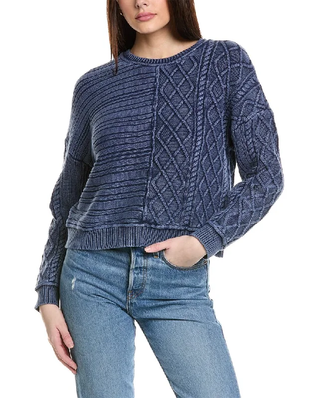 Fashion Classic New Season Series Vintage Havana Cable Knit Sweater
