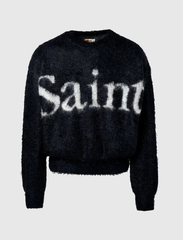 Modern Tailoring Fashion Style SAINT KNIT CREWNECK