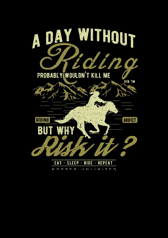 Sweet Style Personalized Clothing Women's Horses Unlimited Without T-Shirt #UH-7684