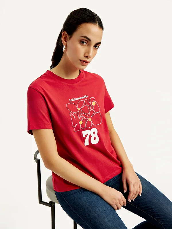 Street Fashion Women's Graphic Print Crew Neck T-Shirt