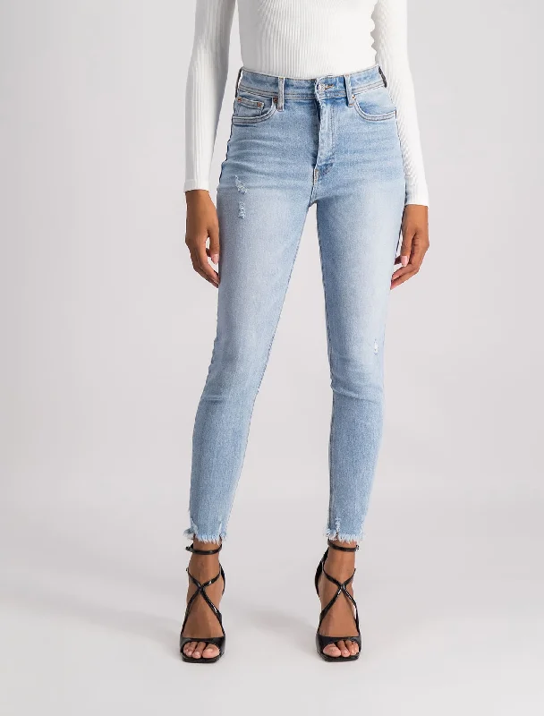 Elegant Wear Trendy Items Ashley Mid-Rise Ankle Skinny Jeans