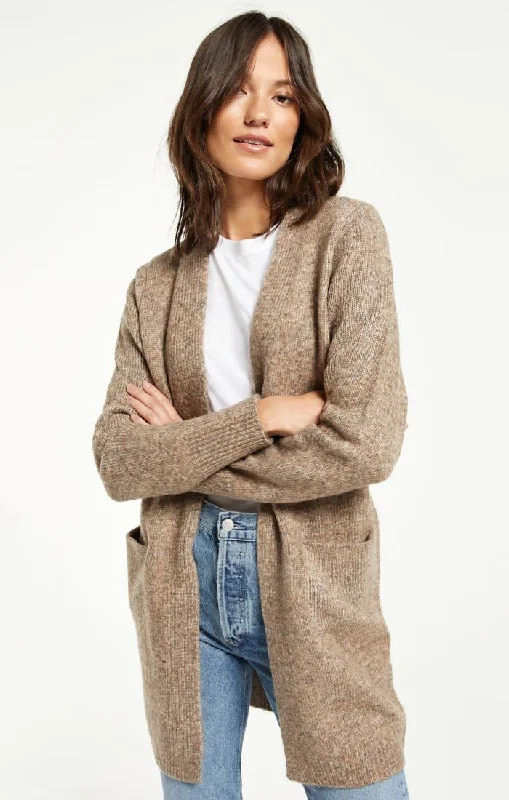 Editorial Design Elegant Tailoring Emma Sweater Cardigan