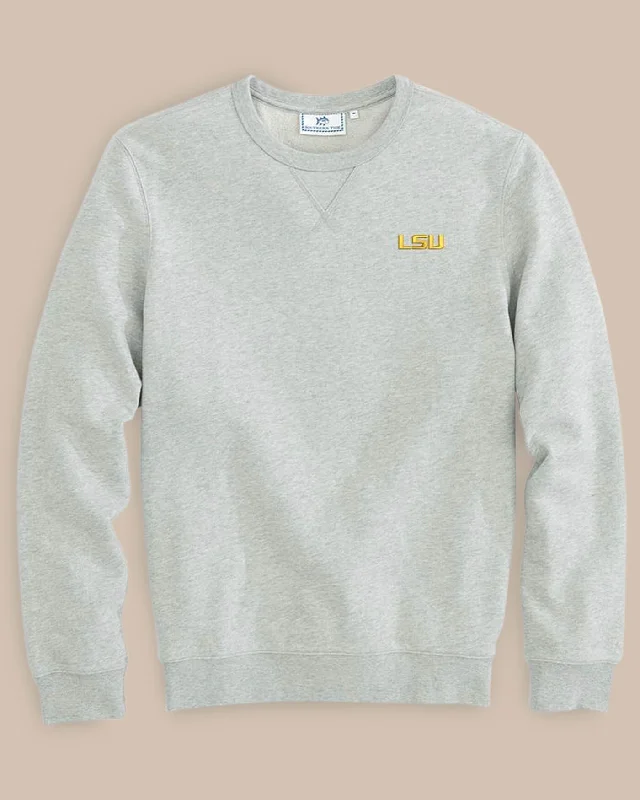 Celebrity Style Classic And Versatile LSU Tigers Upper Deck Pullover Sweatshirt