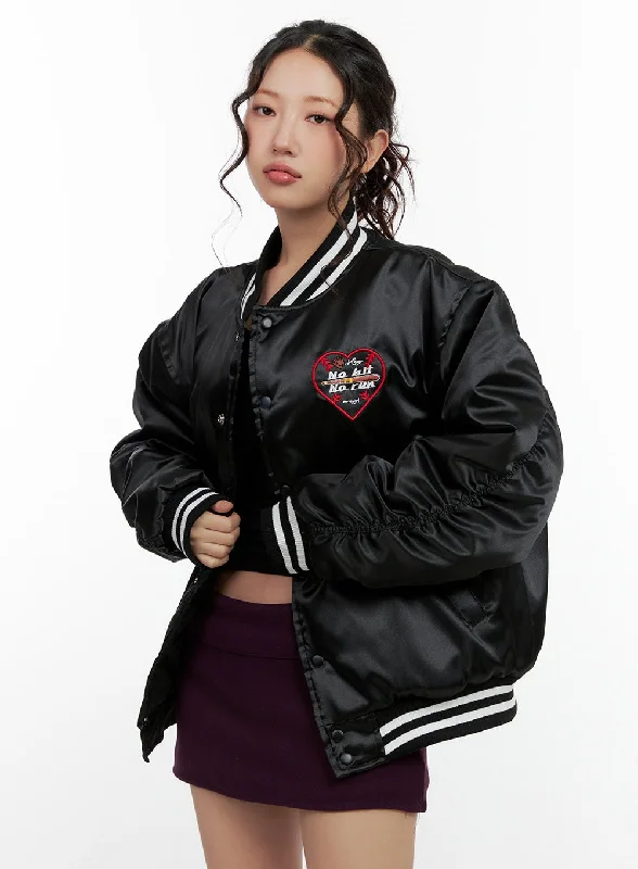 Goddess Style Celebrity Must-have Embroidered Graphic Buttoned Jacket CN405