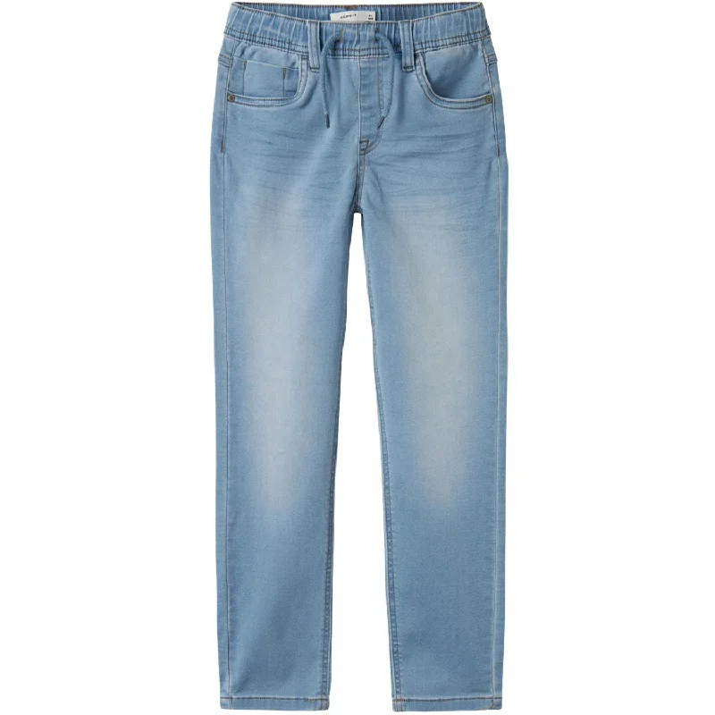 Youthful Vitality Comfortable Design Name It Light Blue Denim Ryan Slim Swe Jeans Noos